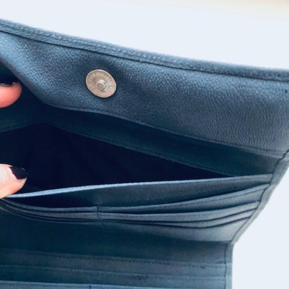 No Name Bluish Gray Leather Wallet - Picture 5 of 6